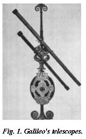 Fig. 1. Galileo's telescopes.