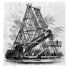 Fig. 13. Herschel's 48-inch reflecting telescope.