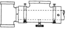 Fig. 82. Polar axis bearing ready for babbitting.